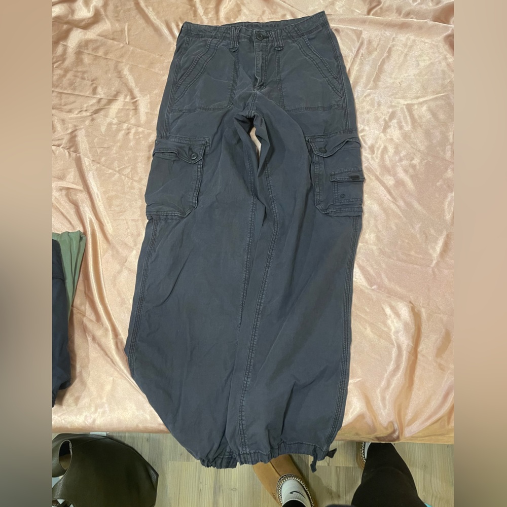 American Eagle Adjustable Ankle Cargo Joggers - image 3